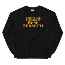 Carica l'immagine nel visualizzatore di Gallery, Felpa unisex - Written and directed by Renè Ferretti