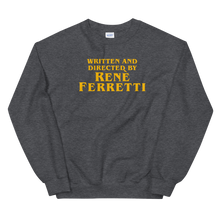 Carica l'immagine nel visualizzatore di Gallery, Felpa unisex - Written and directed by Renè Ferretti