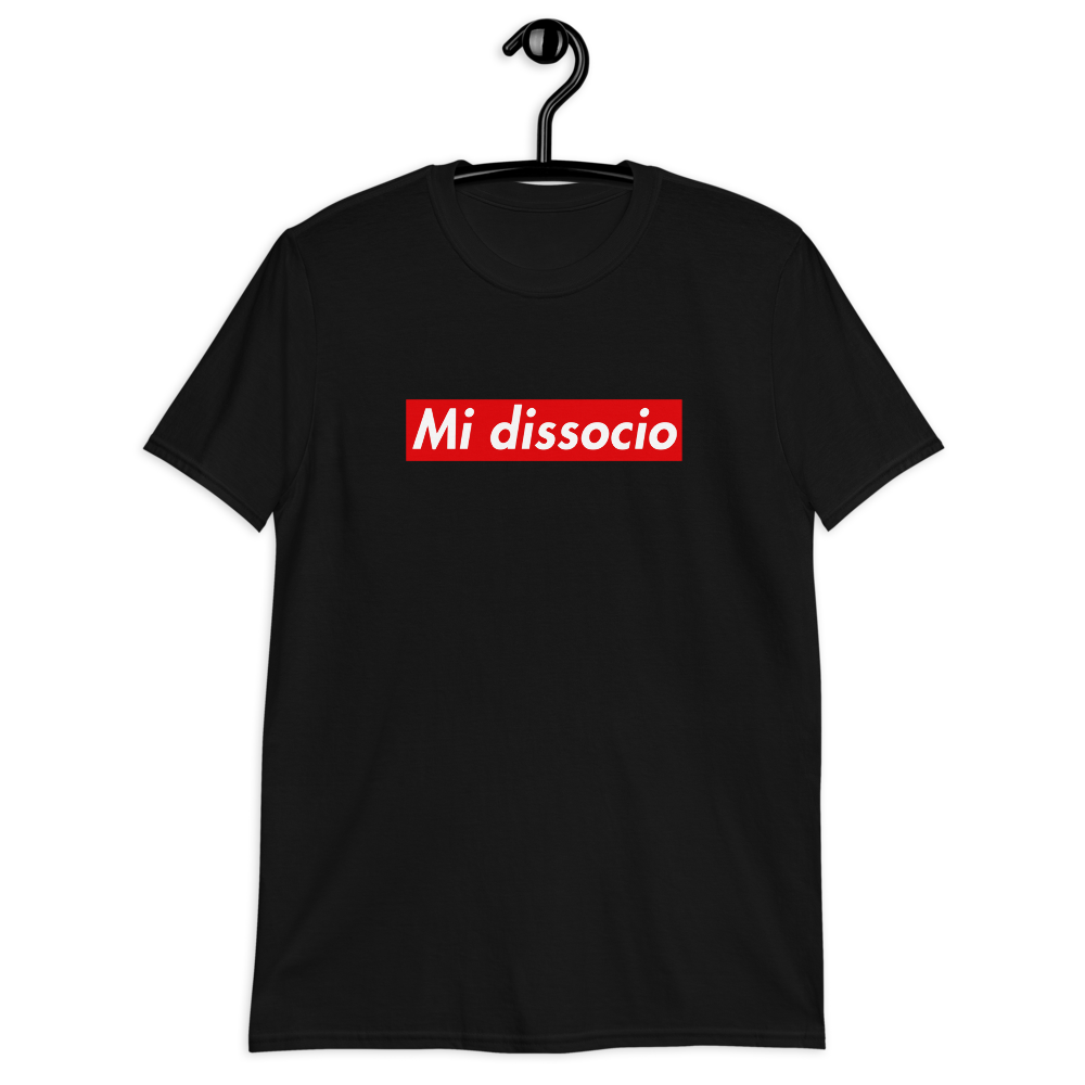 T-shirt unisex - Mi dissocio