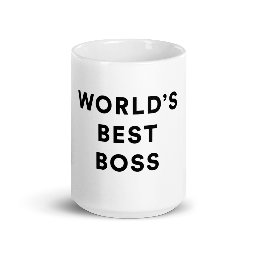 Tazza - World's best boss  The Office – Tutto Molto Italiano